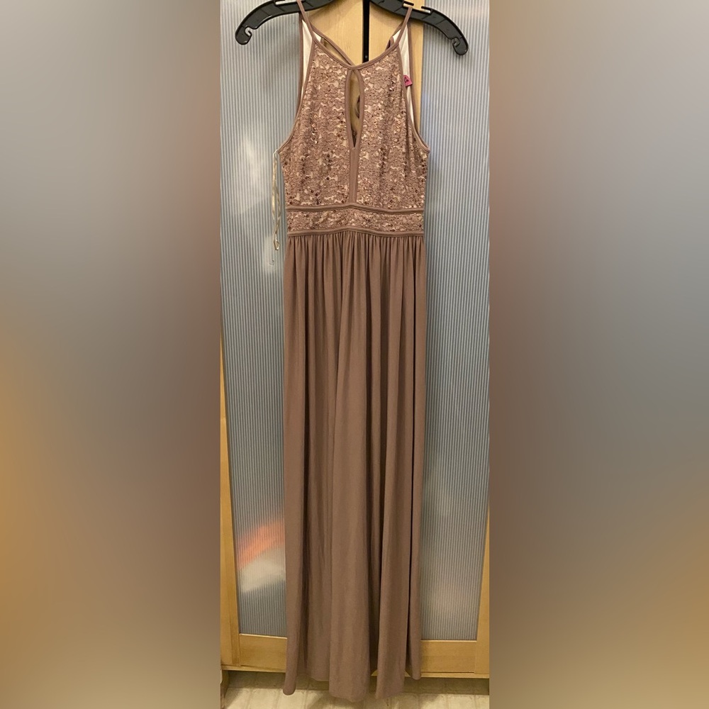 Morgan & Co halter prom dress Size 1